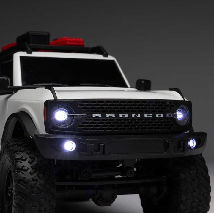 Image du produit Axial Rock Crawler SCX24 Ford Bronco, Weiss RTR, 1:24 (RTR Prêt à fonctionner)