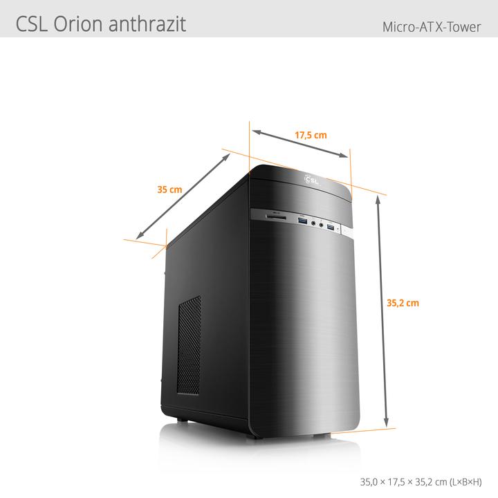 Image du produit CSL Office PC M11060H (AMD Ryzen 5 Pro 8600G, 16 Go, 1000 Go, Radeon 760M)