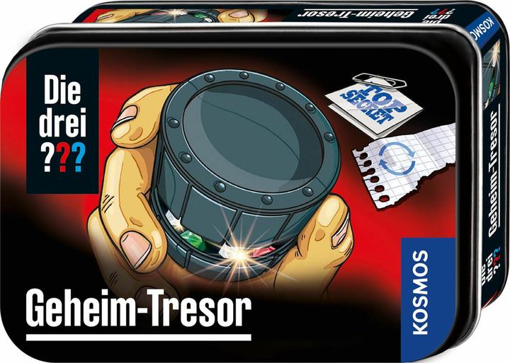 Produktbild Kosmos Detektivausrüstung Die drei??? Geheim-Tresor