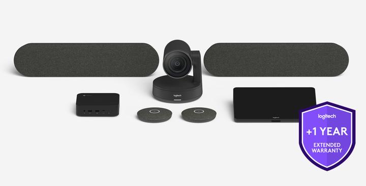Image du produit Logitech 1Y extended warranty for large room solution with Tap and RallyPlus - N/A - WW (12 mois, Garantie postale)