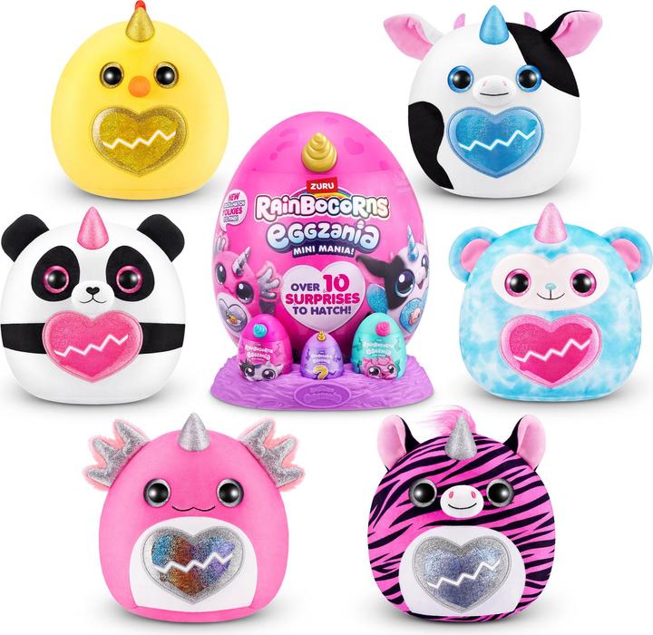 Actual product image Zuru Rainbocorns Eggzania Mini