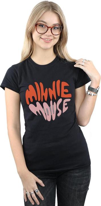 Immagine prodotto Disney Minnie Mouse Heart Shaped Maglietta Donna (M)