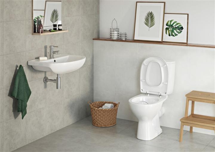 Immagine prodotto Cersanit Combinazione WC senza bordo Arteco con scarico orizzontale bianco