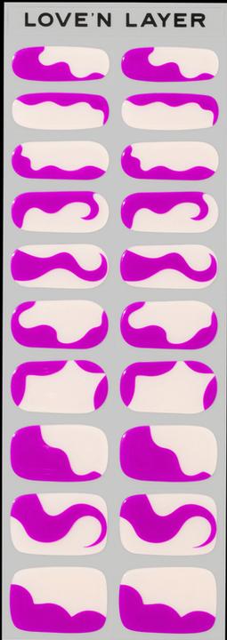 Love'n Layer - Abstraction Dahlia Pink