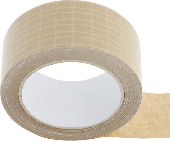 Actual product image kaiserkraft E-Commerce packaging tape, tape width 50 mm, diagonally reinforced, pack of 6 x (50 mm)