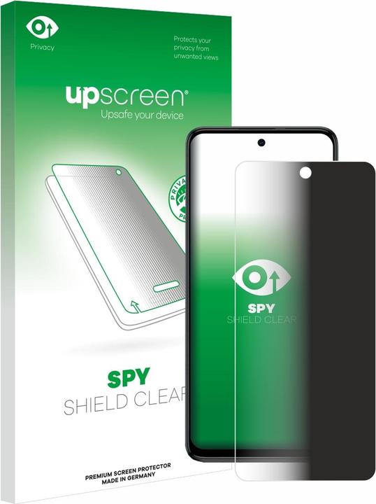 Actual product image upscreen Spy Shield Privacy Protector (1 Piece, Motorola Moto G54)