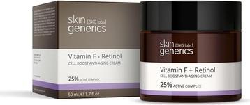 Skin Generics Cell-Boost Regenerating Cream mit Vitamin F und 25% Retinol - EU SKG (Tagescreme)
