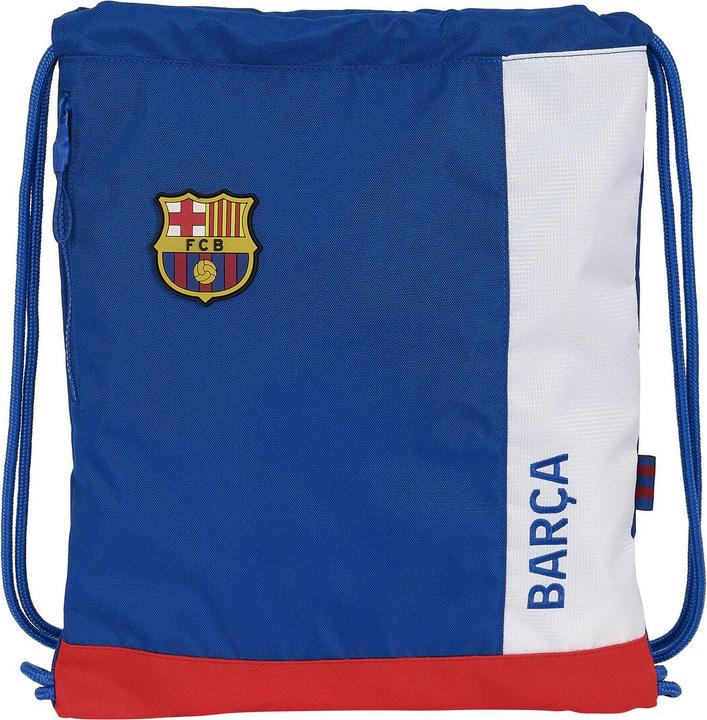 FC Barcelona Rucksacktasche mit Bändern F.C. Barcelona Blau Granatrot 35 x 40 x 1 cm