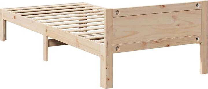 Immagine prodotto VidaXL Letto in legno massiccio senza materasso 90x200 struttura letto in legno di pino (90 x 200 cm)
