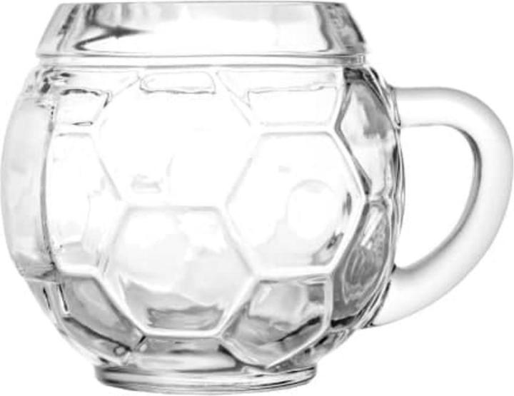 Immagine prodotto Ich-zapfe Set di 6 bicchieri da birra, boccale da calcio - 0,3 litri (0.30 l, 1 x)