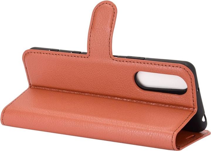Produktbild König Design Hülle Handy Schutz für Sony Xperia 5 II Case Cover Tasche Etuis Bumper Braun Neu (Sony Xperia 5 II)