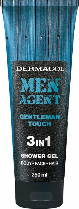 Produktbild Dermacol Men Agent Gentleman Touch 250ml Duschgel 3in1 (250 ml)