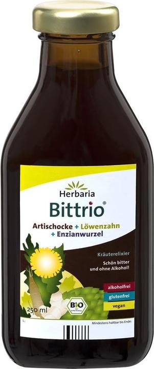 Produktbild Herbaria Kräuterelixier Bittrio Artischoke & Löwenzahn & Enzianwurzel Bio (1 Stück, Flüssigkeit, 592 g)