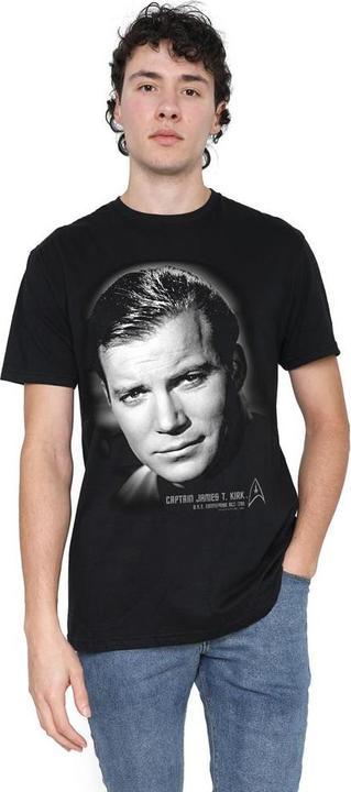 Actual product image Mens Captain Kirk Portrait T-Shirt (3XL)
