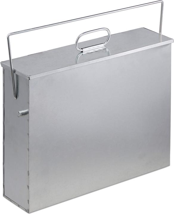 Produktbild Relaxdays Ascheeimer eckig (44.5 x 12 x 42 cm)