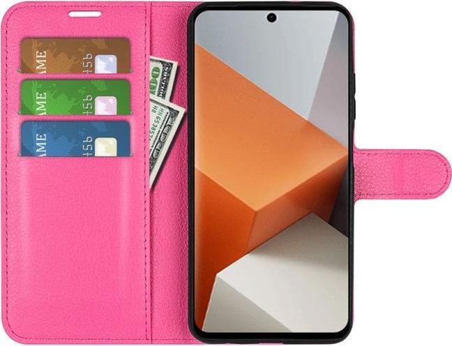 Produktbild MU Classic Litchi Leder Bookcover Series (Xiaomi Redmi Note 13 Pro+)