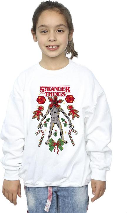 Immagine prodotto Netflix Stranger Things Christmas Demogorgon Felpa Ragazze (128)