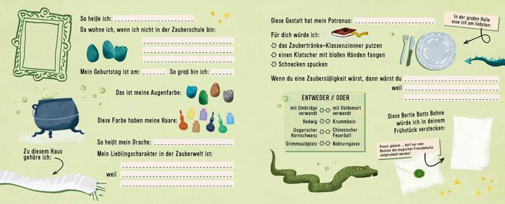 Productafbeelding Mein Freundebuch für Harry Potter-Fans (Duits, 2025)