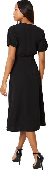 Actual product image Debenhams Womens/Ladies Textured Jersey Belt Midi Dress (38 D)