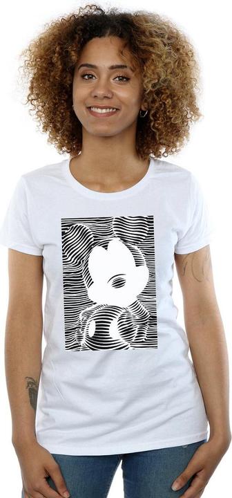 Immagine prodotto Disney Mickey Mouse Lines Maglietta Donna (L)