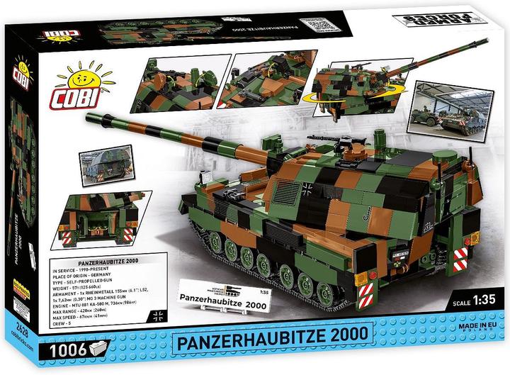 Actual product image Cobi 2000 self-propelled howitzer