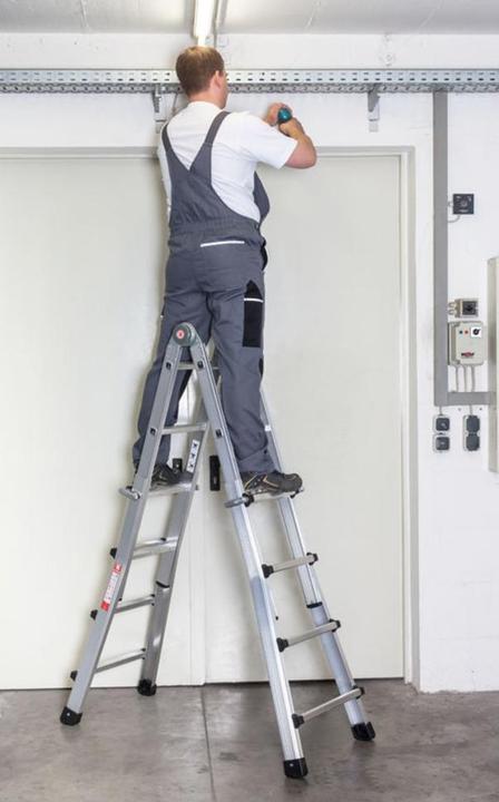Produktbild Euroline Alu-Vario-Klappleiter (Mehrzweckleiter, 410 cm)