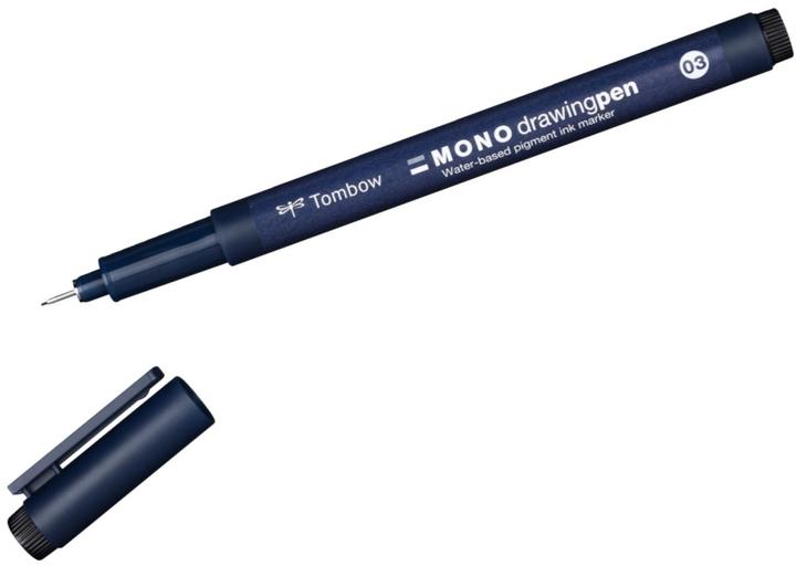 Actual product image Tombow Mono (Black, 0.35 mm, 1 x)