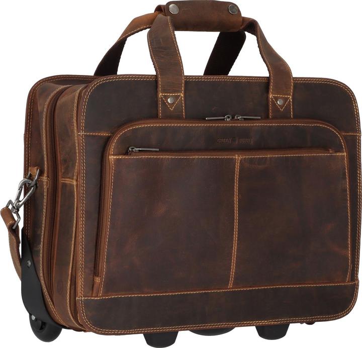 Immagine prodotto Greenburry Valigia pilota vintage 1549 (20 l, Bagaglio a mano (fino a 50 litri))
