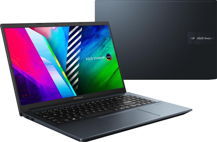 Actual product image Harman/Kardon laptop ASUS Vivobook Pro 15 K3500 - 15.6" Full HD 1920x1080 OLED 600 Nit screen (15.60", Intel Core i7-11370H, 16 GB, 512 GB)