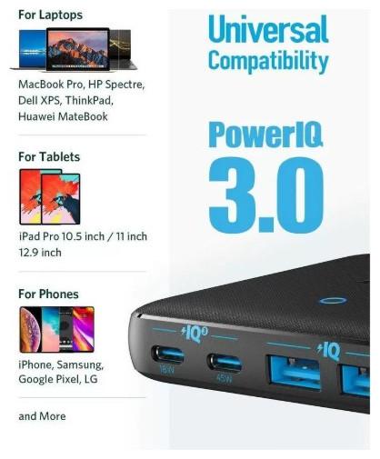 Immagine prodotto Anker PowerPort Atom III Slim (65 W)