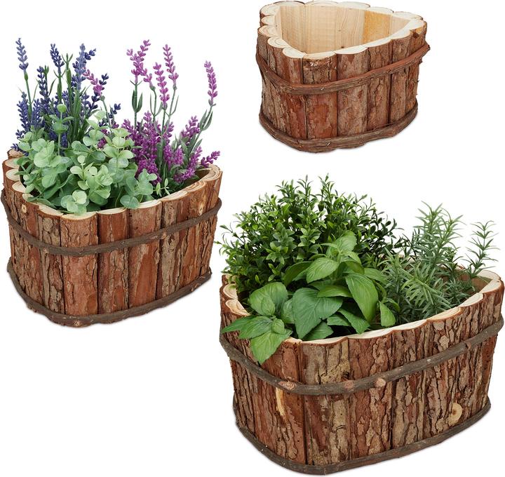 Actual product image Relaxdays Flower box (29 cm)