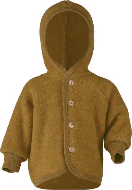 Actual product image Engel Natur Hooded jacket with wooden buttons (56)