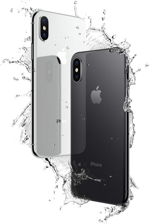 Image du produit Apple iPhone X (64 Go, Gris sidéral, 5.80", 12 Mpx, SIM simple)