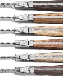 Image du produit Laguiole Couteaux à steak Ligne de luxe - 6 -pcs (6 pièce(s), Couteau)