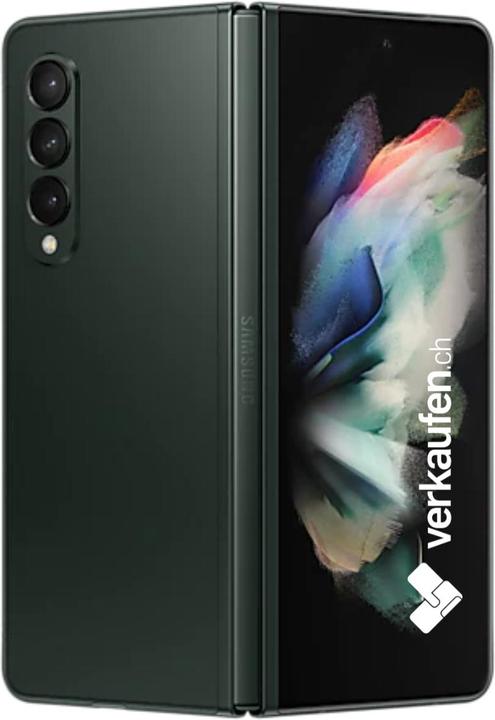Produktbild verkaufen.ch Galaxy Z Fold3 5G (512 GB, Phantom Black, 7.60", 12 Mpx, SIM + eSIM, A / Wie neu)