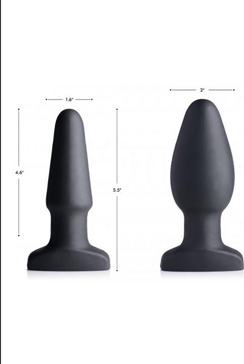 Immagine prodotto Shots 10X Plug anale gonfiabile + vibrante in silicone