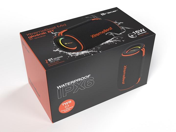 Immagine prodotto Tracer XtremeBeat TWS Tragbarer Bluetooth-Lautsprecher Schwarz 15 W (6 h)