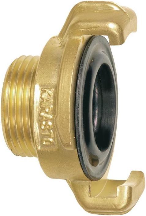 Actual product image Karasto Threaded piece GEKA brass external thread 1 1/4