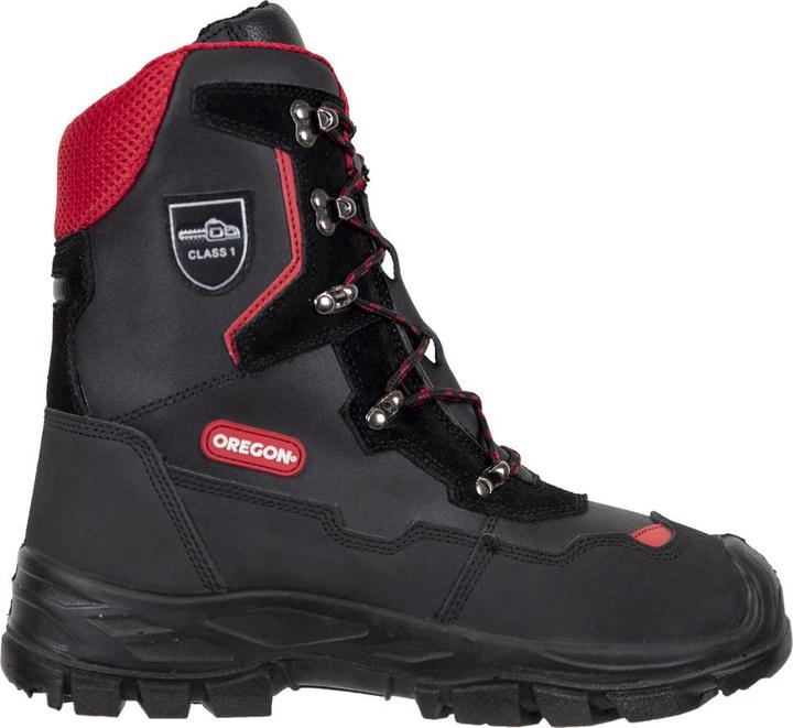 Actual product image Oregon Forestry cut protection boot Yukon class 1 made of leather size 40 (S1, 40)