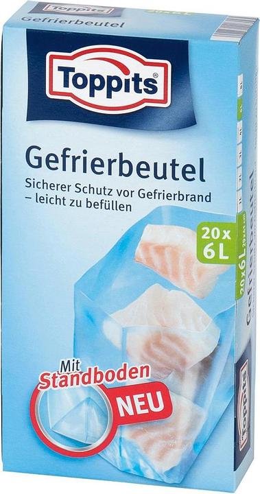 Actual product image Toppits Freezer bag (20 x)