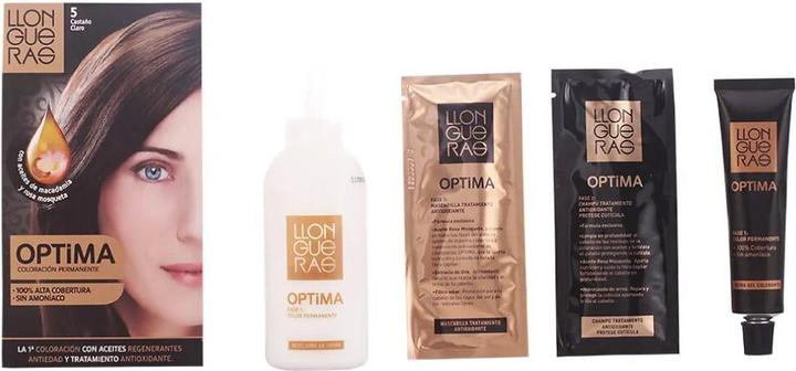 Immagine prodotto Llongueras Colore per capelli OPTIMA #5-marrone chiaro (5)