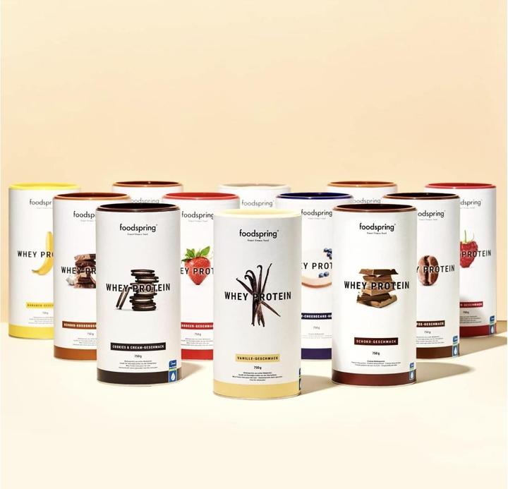 Actual product image Foodspring whey protein (Vanilla, 1 pcs., 750 g)