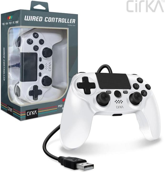 Produktbild Hyperkin Nuforce Wired Controller For PS4/ PC/ Mac (White) (PS4, PC)