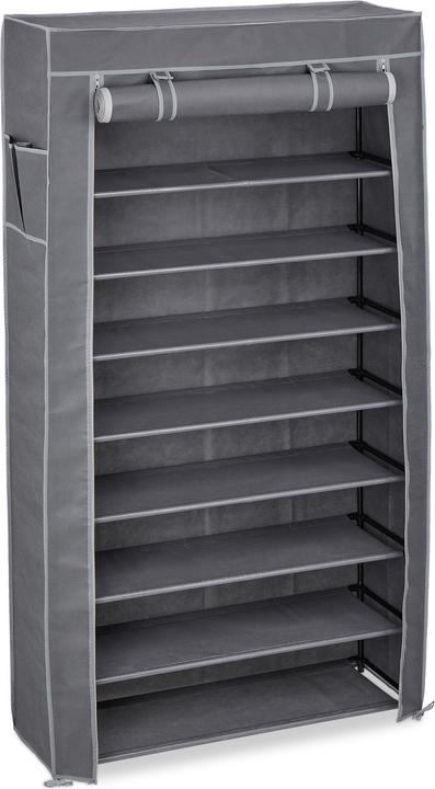 Image du produit Relaxdays Meuble-à-chaussures (86 x 30 x 158 cm)