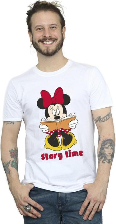 Immagine prodotto Disney Minnie Mouse Story Time Maglietta Uomo (XL)