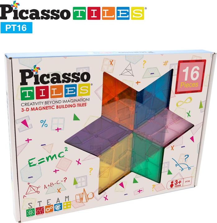 Actual product image PicassoTiles Picasso Tiles - Geometry Styles Set (PT16)