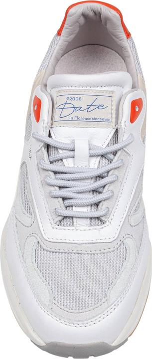 Produktbild D.a.t.e. D.a.t.e fuga sport sneakers in leather and fabric color white and coral (40)