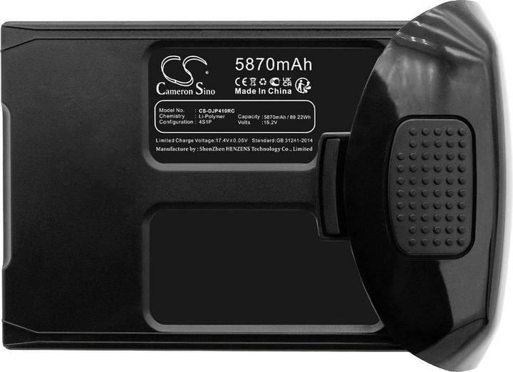 Actual product image CS Cameron Sino Replacement battery for DJI Phantom 4 Pro, 5870 mAh 89.22 Wh 15.2 V (Drone battery, DJI Phantom 4 Pro V2.0, DJI Phantom 4 Pro Plus)