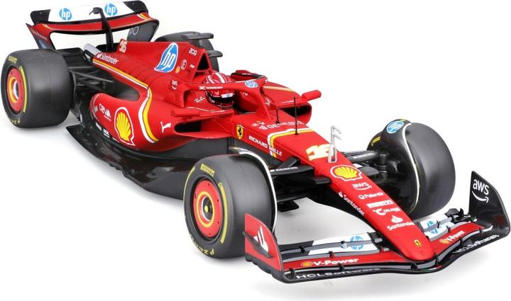 Produktbild Bburago Ferrari SF-24 1/18 Leclerc 2024 Deluxe Version