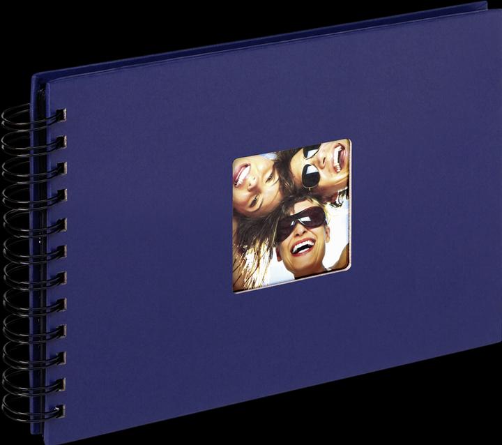 Walther Design Fun Spiral 23x17 40 black pages SA109L (25 x 17 cm)